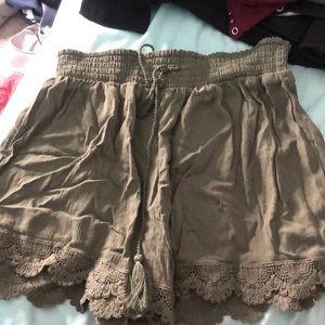 Smocked Shorts